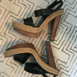 Christian Louboutin Black Santrinxa sandals
